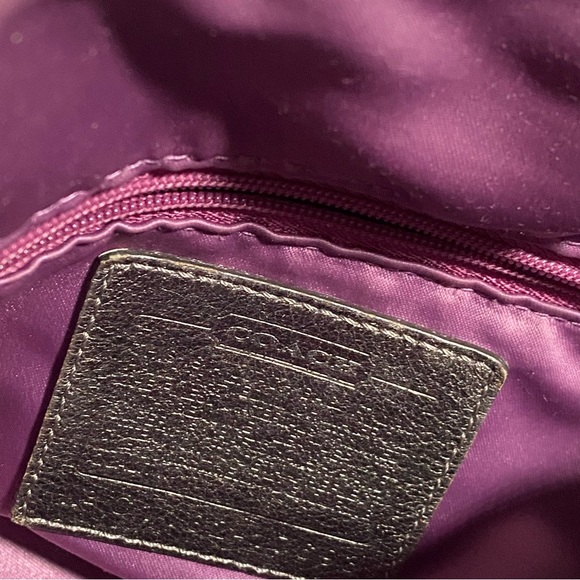 Coach Signature Logo Shoulder Bag - Picture 3 of 13